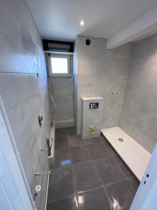 Photo de galerie - Pose sol + faïence 