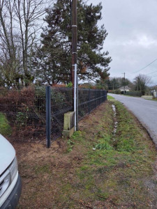 Photo de galerie - Clôture acier 