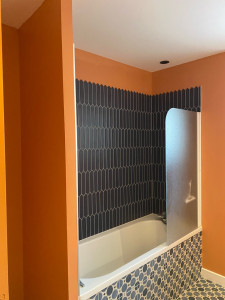 Photo de galerie - Peinture salle de bain 