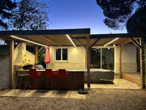 Photo de galerie - Sur la demande de mon client, installation d’un bandeau, led