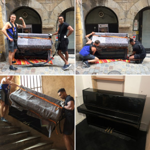 Photo de galerie - Monter un piano droit sur 5 étage dans le vieux Lyon 