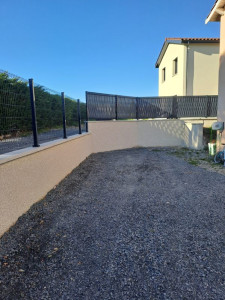 Photo de galerie - Maconnerie + clôture 