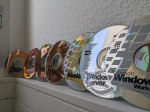 Photo de galerie - Juste pour la beauté des disques, malgré leur obsolescence 