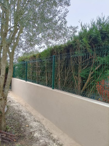 Photo de galerie - Mur et clôture rigide