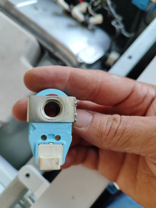 Photo de galerie - Changement d'électro vanne défectueux 