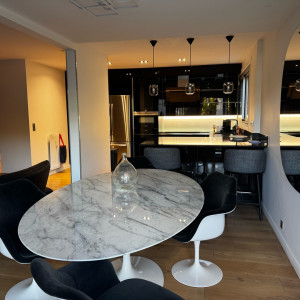 Photo de galerie - Salon e cuisine 