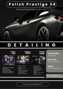 Photo de galerie - Prestation detailing 