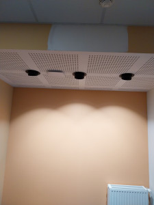 Photo de galerie - Pose d'éclairage orientable 