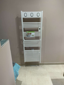 Photo de galerie - Pose sèche serviette