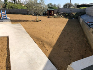 Photo de galerie - Réfection gazon 