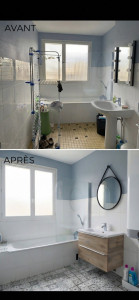 Photo de galerie - Rénovation salle de bain 