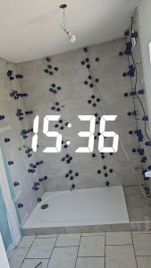 Photo de galerie - Réfection d'une douche italienne 
