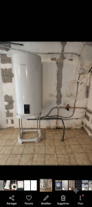 Photo de galerie - Changement d'un chauffe eau 