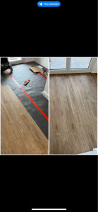 Photo de galerie - Pose de parquet 