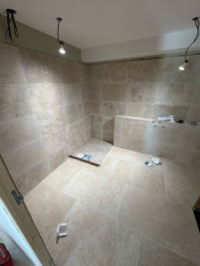 Photo de galerie - Pose de faïence et carrelage au sol