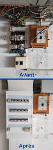 Photo de galerie - Remise aux normes d'un tableau électrique