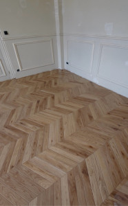 Photo de galerie - Chevron style parquet 