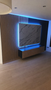 Photo de galerie - Mur déco fini