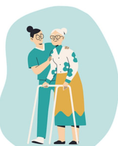 Photo de galerie - Auxiliaire de vie diplomée, sérieuse discrète,à l'écoute, bienveillante et motivée, je vous propose mes services pour l'aide à domicile, l'accompagnement des personnes âgées, personne situation handicap dans l'acte de la vie quotientretien 
