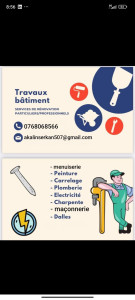 Photo de galerie - Menuiserie carrelage placo peinture maçonnerie charpente