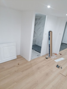 Photo de galerie - Pose parquet 