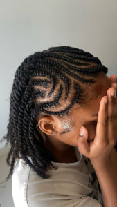 Photo de galerie - Fullani cheveux naturels 