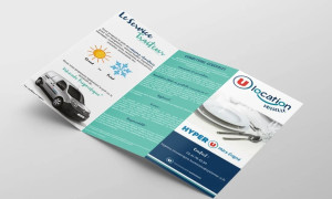 Photo de galerie - Graphisme - Création flyer - plaquette 