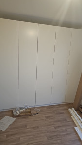 Photo de galerie - Installation de pax IKEA 250/200 cm
