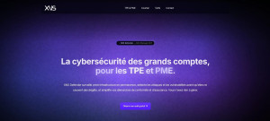 Photo de galerie - Création de site web dans le domaine de la Cyber sécurité. 