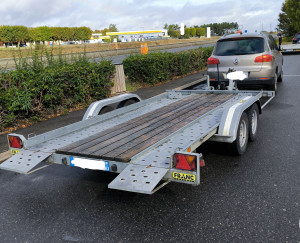 Photo de galerie - Plateau porte voiture