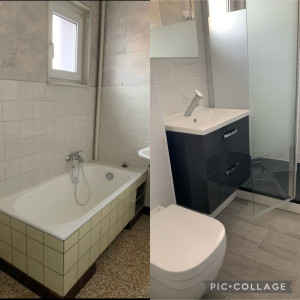 Photo de galerie - Rénovation complète salle de bain 