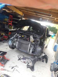 Photo de galerie - Changement embrayage, modus 1,5 dci. exemple. Idem sur Scenic dci 130cv, Clio dti, Mégane 3 1,5 dci. dernier en date changement du joint de culasse plus courroie de distribution et révision complète sur Mégane 3 1,6 16v.