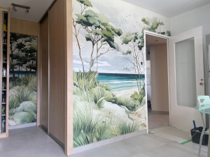 Photo de galerie - Peinture - Tapisserie