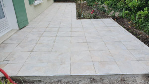 Photo de galerie - Pose carrelage