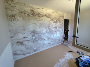 Photo de galerie - Peinture - Tapisserie