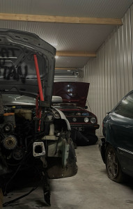 Photo de galerie - Amortisseur et triangle sur une Golf