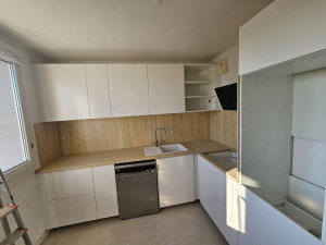 Photo de galerie - Instalation cuisine ikea/presque terminé 