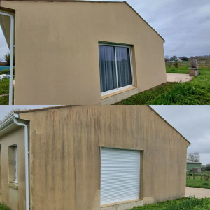 Photo de galerie - Traitement décapage façades 