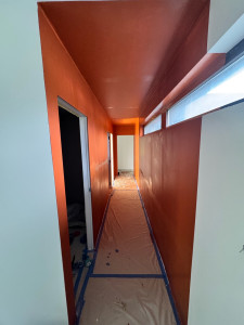 Photo de galerie - Peinture décoratif pour couloir