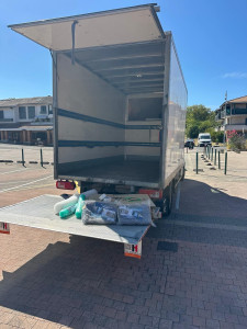 Photo de galerie - Une flotte de plusieurs 20m3 avec hayon ainsi que d'autres utilitaires. 