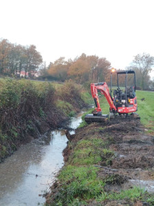Photo de galerie - Curage de fossé  