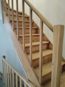 Photo de galerie - Rénovation d'un escalier bien abîmé.
