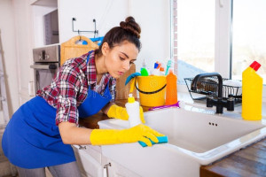 Photo de galerie - ATT-BUILDING — Nettoyage de cuisine minutieux : chaque détail compte.
