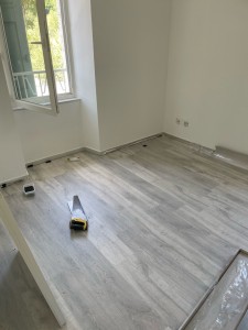 Photo de galerie - Pose d’un Parquet 