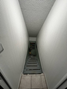 Photo de galerie - Peinture et pose d’isolation au plafond 