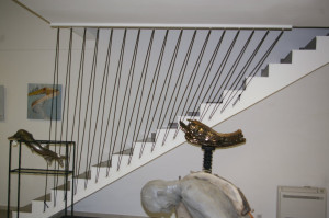 Photo de galerie - Sécurisation d ' un escalier en corde