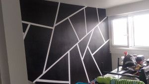 Photo de galerie - Peinture décorative murale 