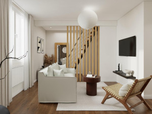 Photo de galerie - Aménagement logement 
placco isolation parquet etc...