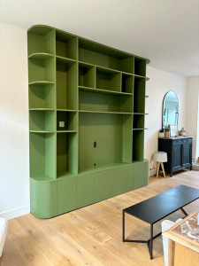 Photo de galerie - Peinture de menuiserie sur mesure  