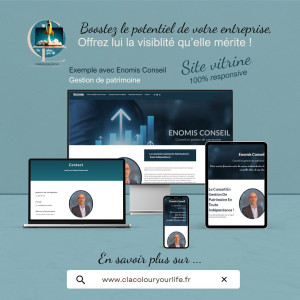 Photo de galerie - Création site internet